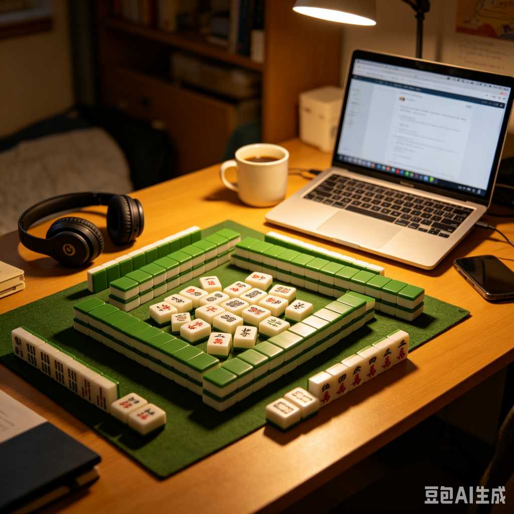 embossed mahjong set design