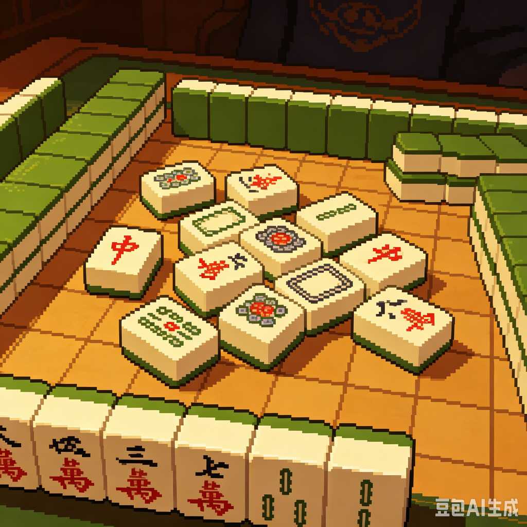 small foldable mahjong table