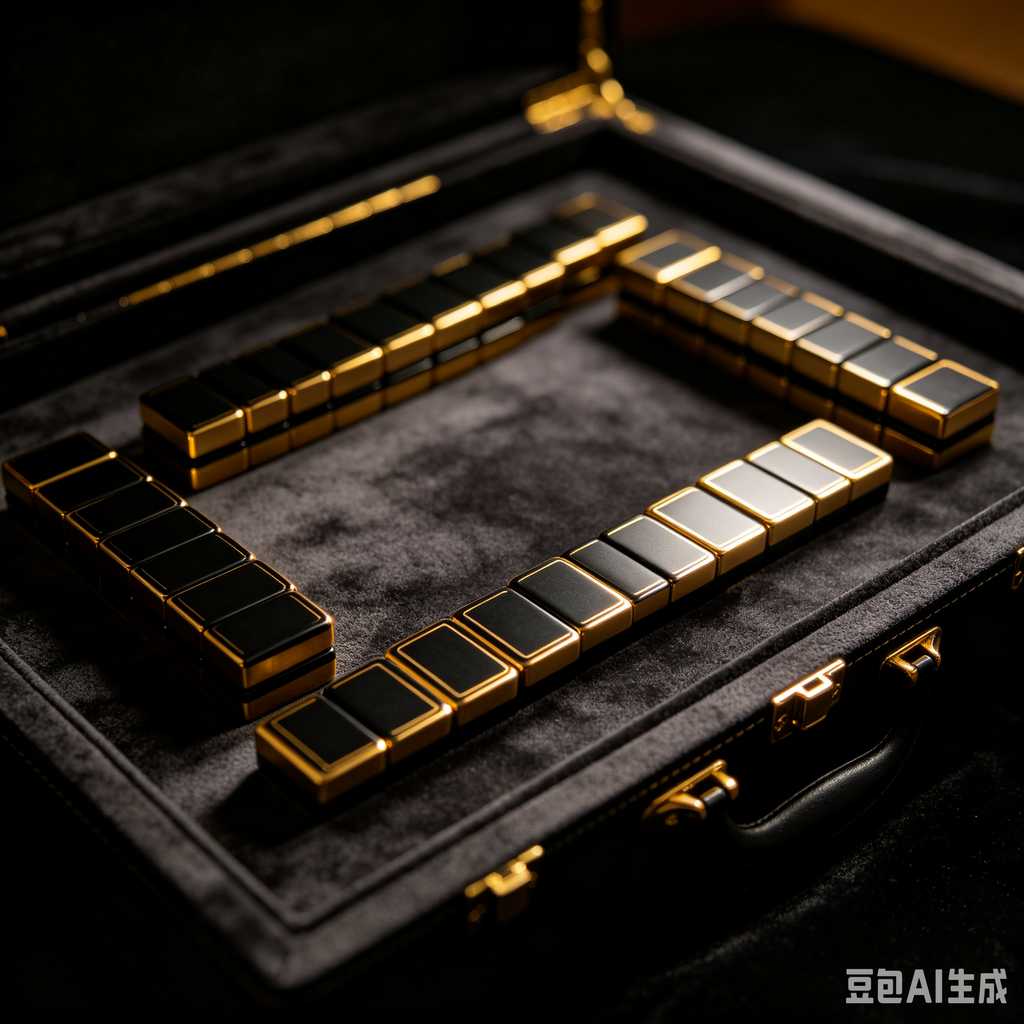 pink crystal mahjong set