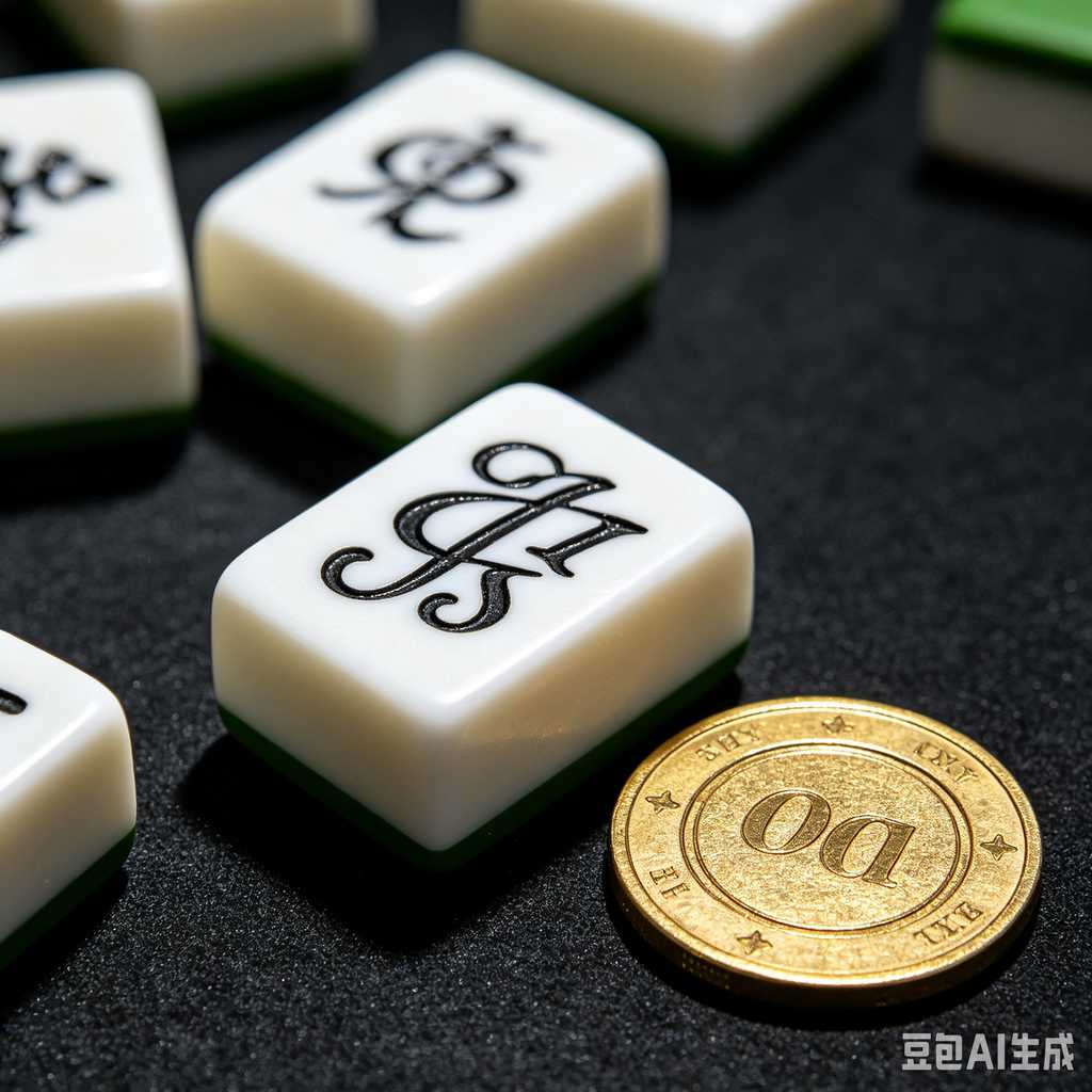 wood mahjong tiles